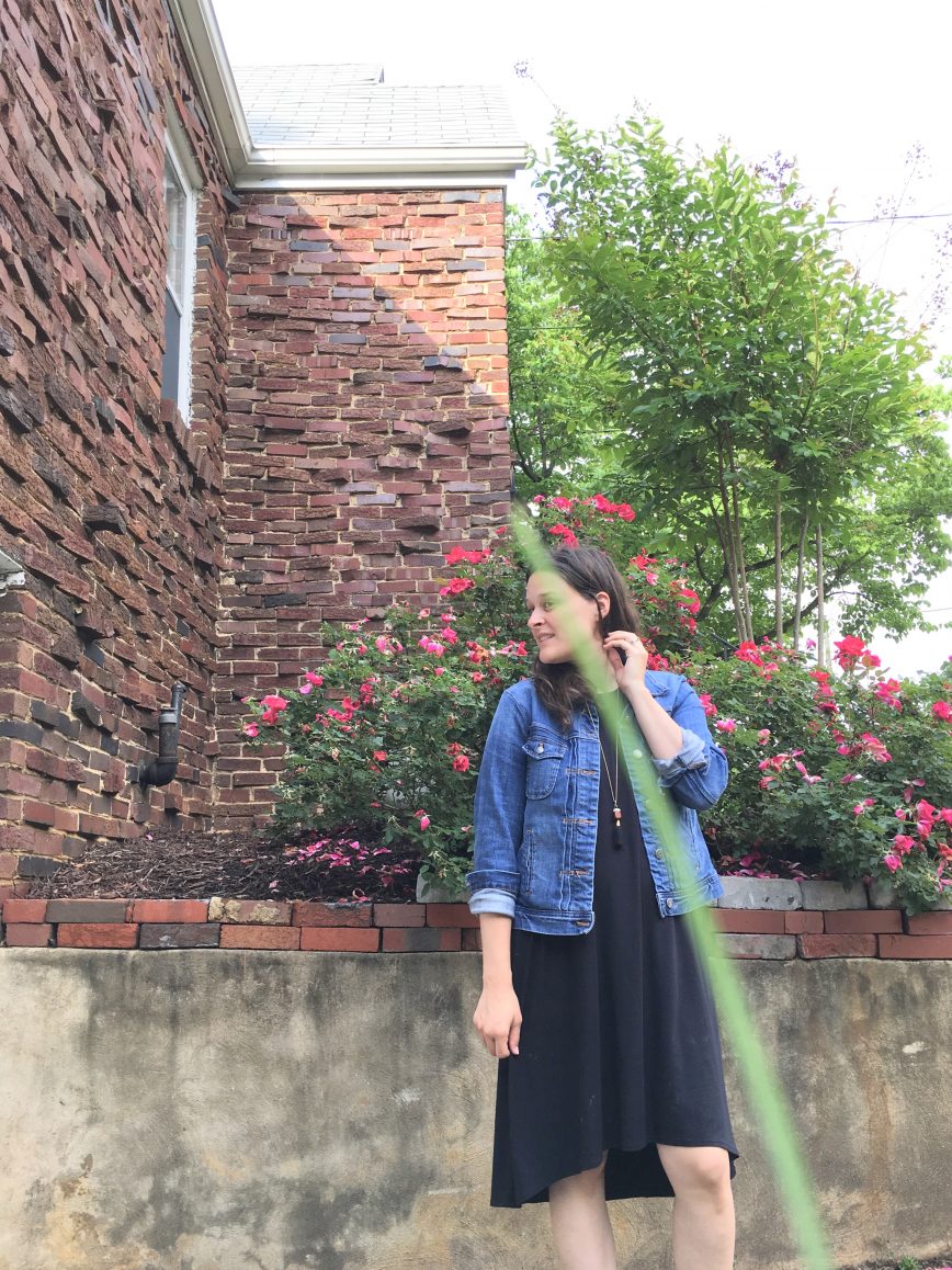 an unsponsored review of Sonnet James, a small business with play dresses for moms - mom style - What You Make It blog