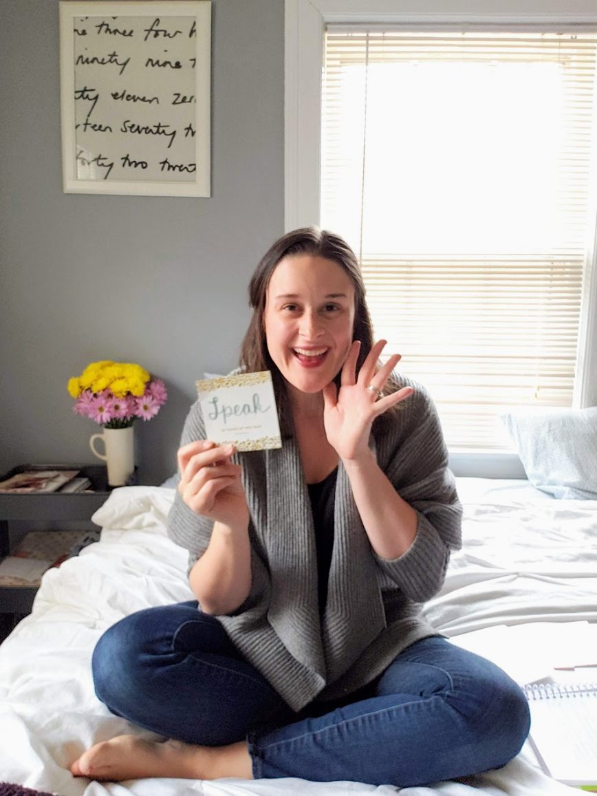 word of the year - Cultivate What Matters - PowerSheets - speak - defining your word of the year - inspiring goals for the new year - mom blog - Christian blog - What You Make It