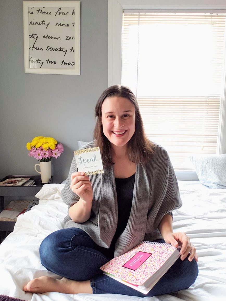 word of the year - Cultivate What Matters - PowerSheets - speak - defining your word of the year - inspiring goals for the new year - mom blog - Christian blog - What You Make It